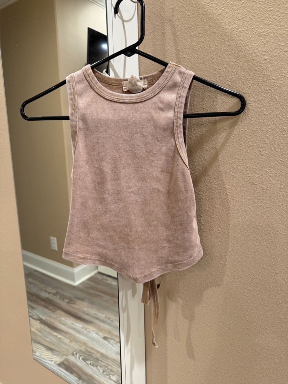 Altar'd State Scoop Neck Tank in Taupe